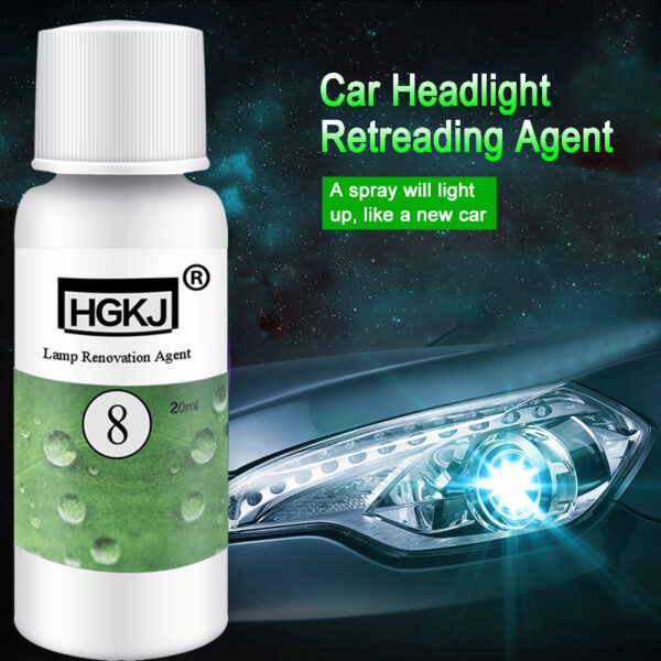 car headlight restorer agent