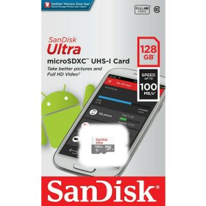 128GB SanDisk Ultra Micro Sdxc Uhs-1 Card