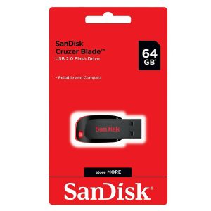 64GB SanDisk Cruzer USB 2.0 Flash Drive