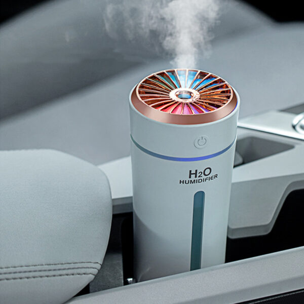 Portable Humidifier with 10ML Floral Oil For Cars